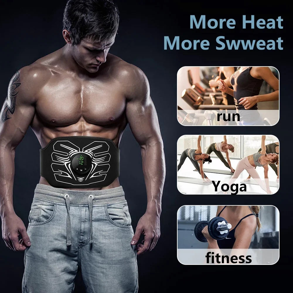 Toning mobile Stimulator Ab for Muscle ABS Machine,Abdominal Workout Abdomen Stimulator,Ab Workout Belt Home Office Fitness Equipment