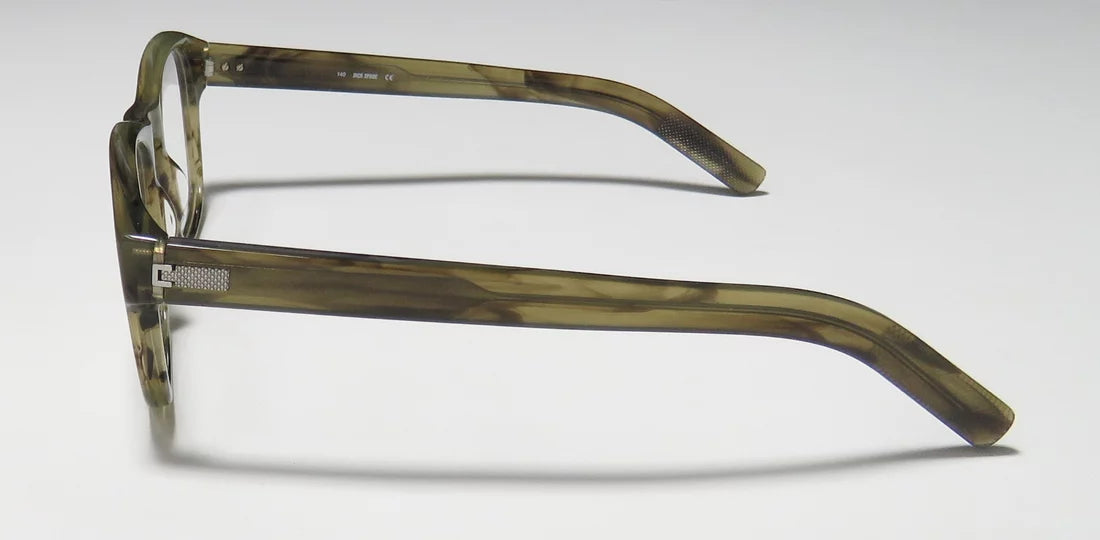 FRAME 48-20-140 NEW FRAME DEMO SPADE STRIATED LENSES FULL-RIM NAME AUTHENTIC OLIVE FREEMAN COLLECTIBLE BRAND DESIGNER JACK EYEGLASSES/EYEGLASS MENS/WOMENS