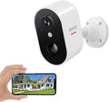 Motion Camera Wireless Siren,Rechargeable Outdoor /Indoor Security Battery Vision DEKCO & with Spotlight Color Detection 2K Night 2-Way WiFi Audio Surveillance Camera with Home Powered