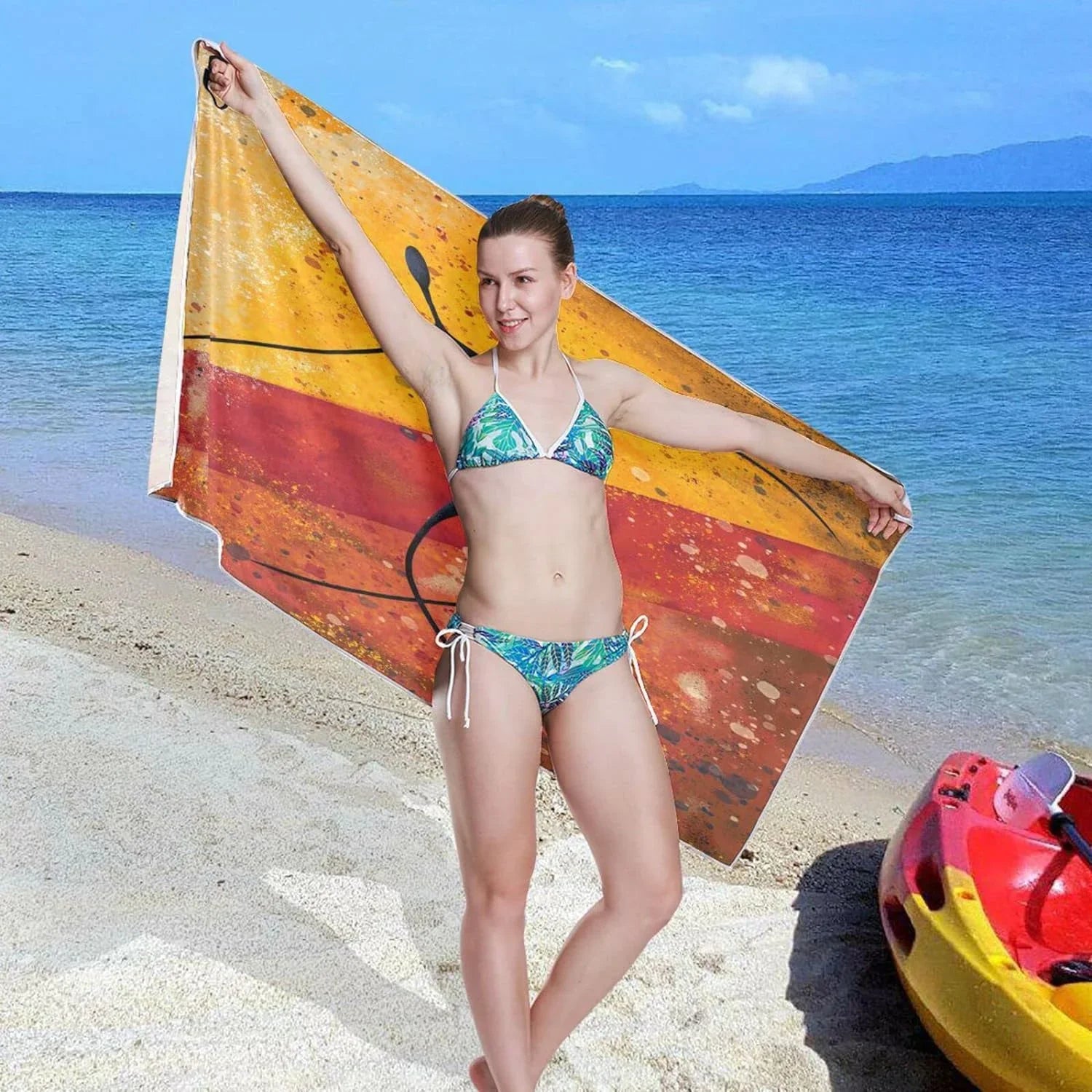 '- Lightweight Oversized Bestwell Compact Couple African Towel Towels Quick Camping Beach Holiday（560） Travel - Towel Dry Absorbent for Dancers Swimming Super