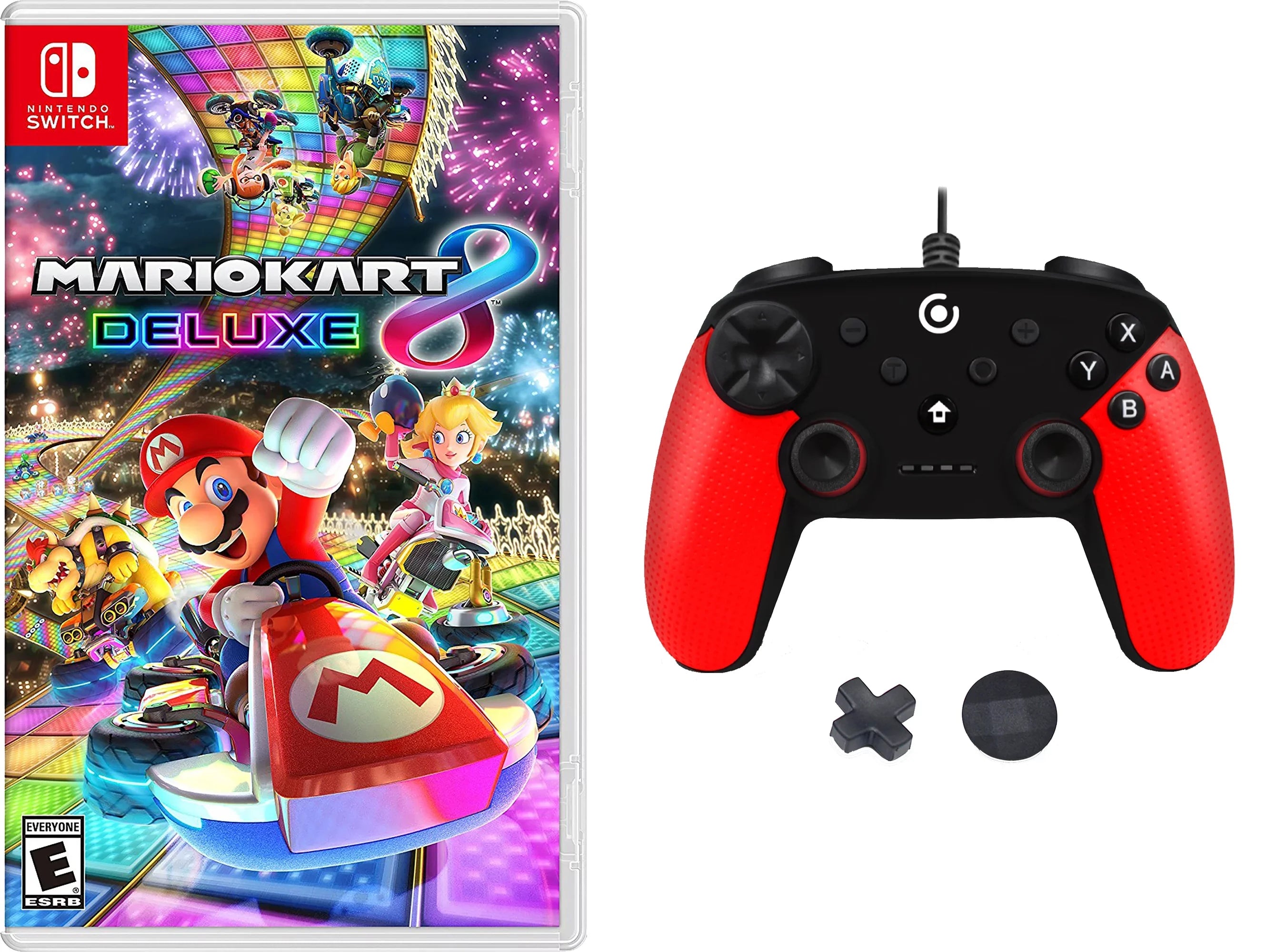 Mario Core Kart Deluxe Controller with Switch Innovations 8 Nintendo
