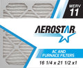 MERV oxygen Box 11, 6 1/4x21 16 and Aerostar 1/2x1 - AC Filter of by Furnace