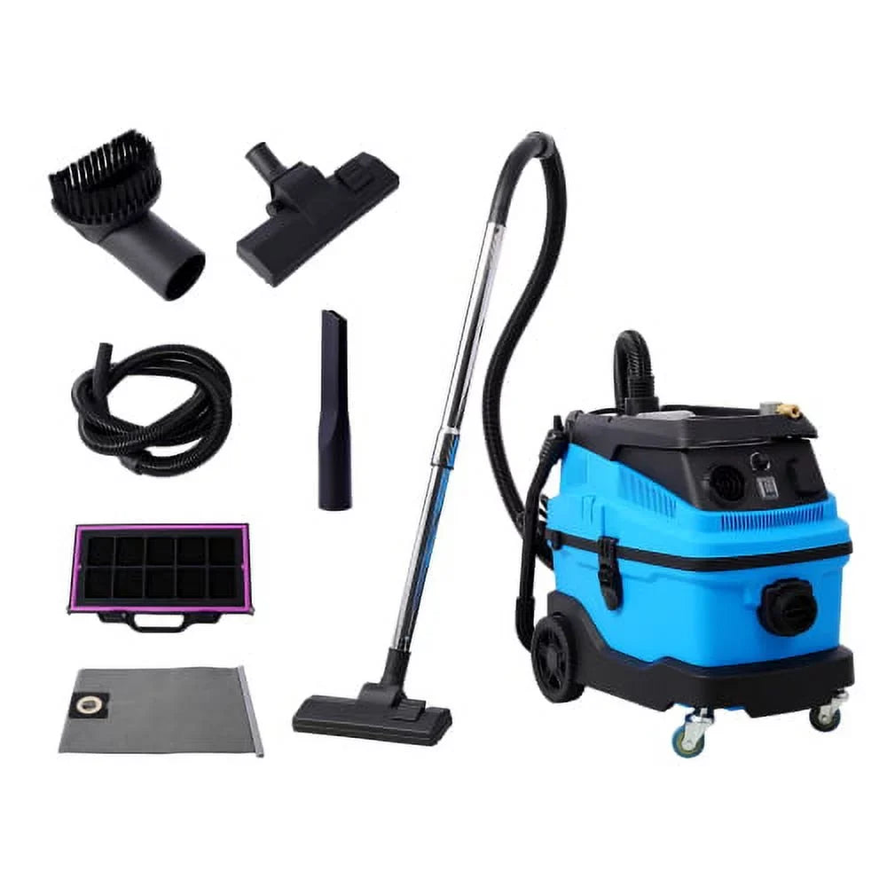 Suction Vacuum Hp Peak and Hair Capacity Hard in Home, 1200W 18KPA Floor 3 8 Large Great 1 Cleaner Workshop, Gallon Powerful Pet Shop Than Wet for More Garage, Vacuum Dry Blow 6 with
