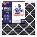 25 King Filters 4-PACK | | 8 Filter 17 Filter 17x25x1 USA Actual oxygen MADE Furnace HVAC MERV x | IN Carbon x A/C .75" Pleated Size: |