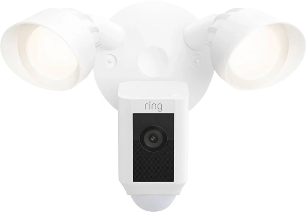 Motion White, Activated (Refurbished) WiFi, Restored Wired Release, Ring_Floodlight HD, Cam IP/Network Plus Outdoor, 2021 with