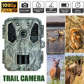 Cam Camera 1080P Mini with Wildlife Hunting 24MP Night Vision Waterproof Trail
