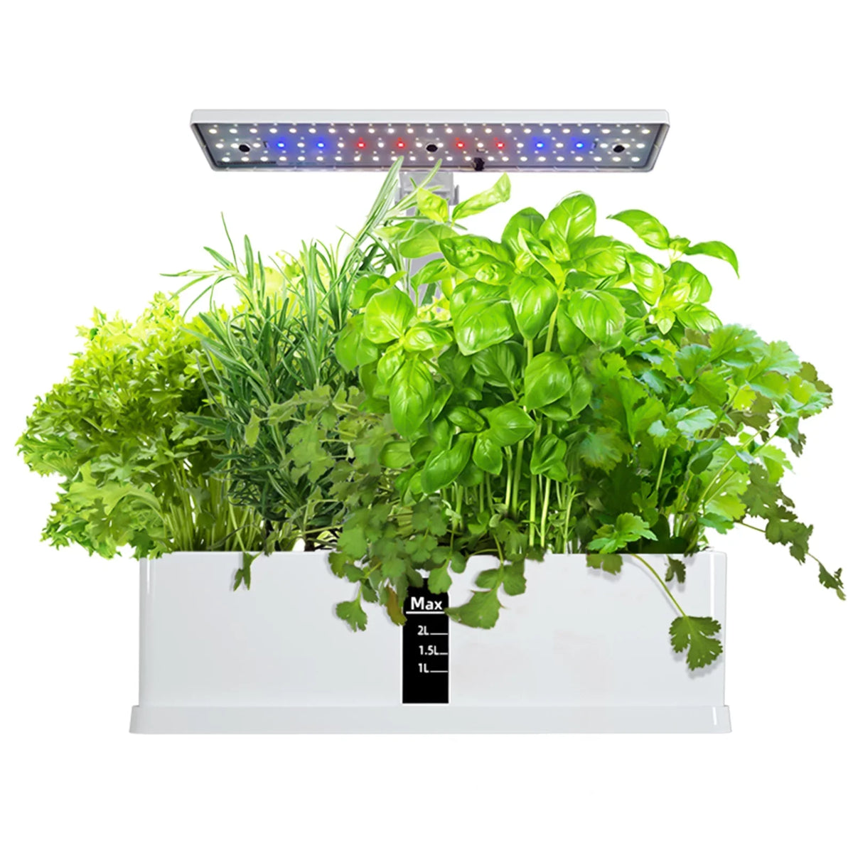 for Growing Lights 2L Pods Automatic Adjustable Height 15W Timing Water Grow LED with Kit 9 Office Tank Home Lixada Kitchen Indoor Hydroponics