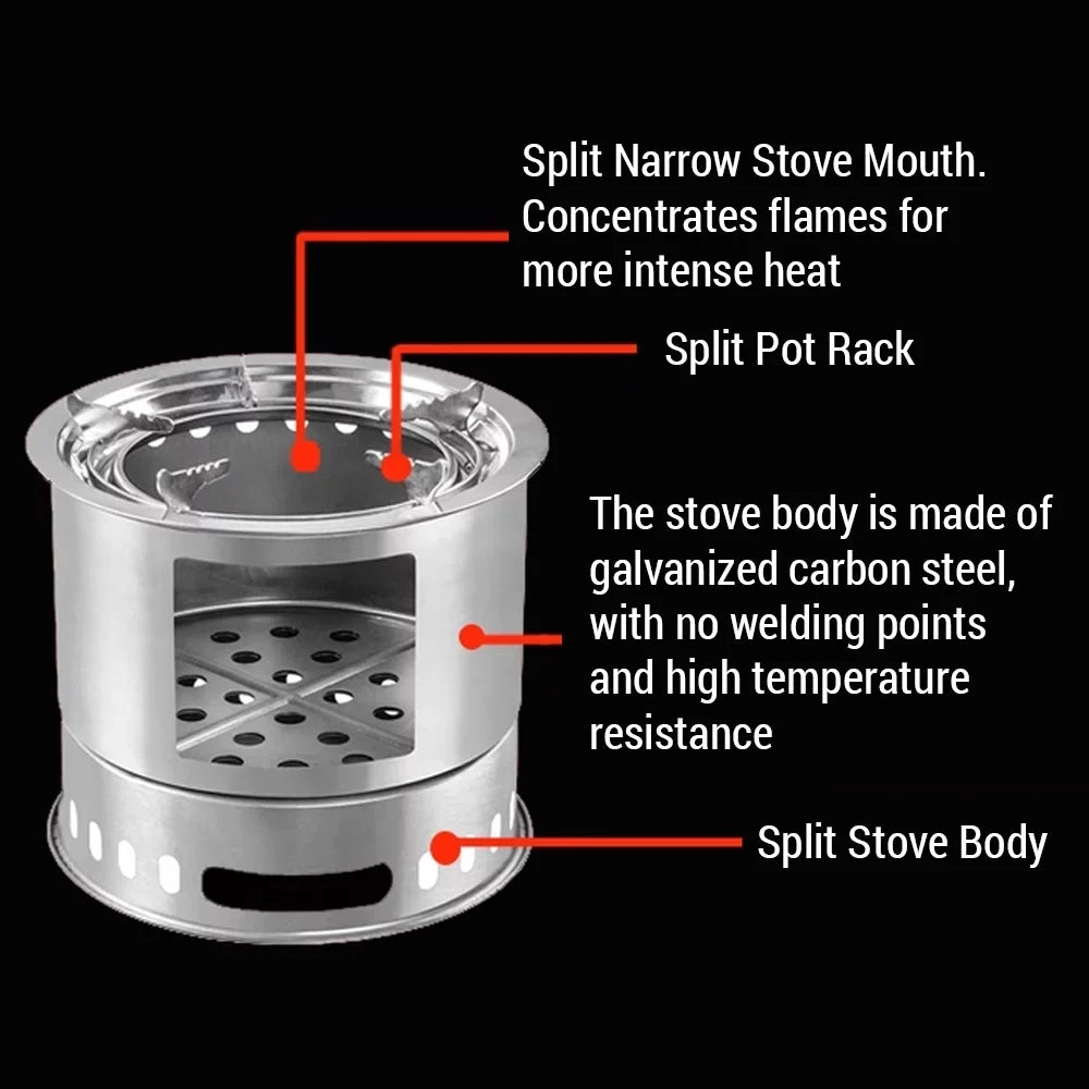 Equipment for Stove and - In Camping Cooking Camping Wood Picnic Activities Stove Multi-functional Versatile movable 1 Nebublu 4 Backpacking for Reliable