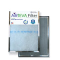 x Furnace With (25 3/4" Actual 25 Biosponge AC, Replacement X Size: Filter 1/2 Plus 24 (1) x 24 x Pad Airteva 1/2 1)
