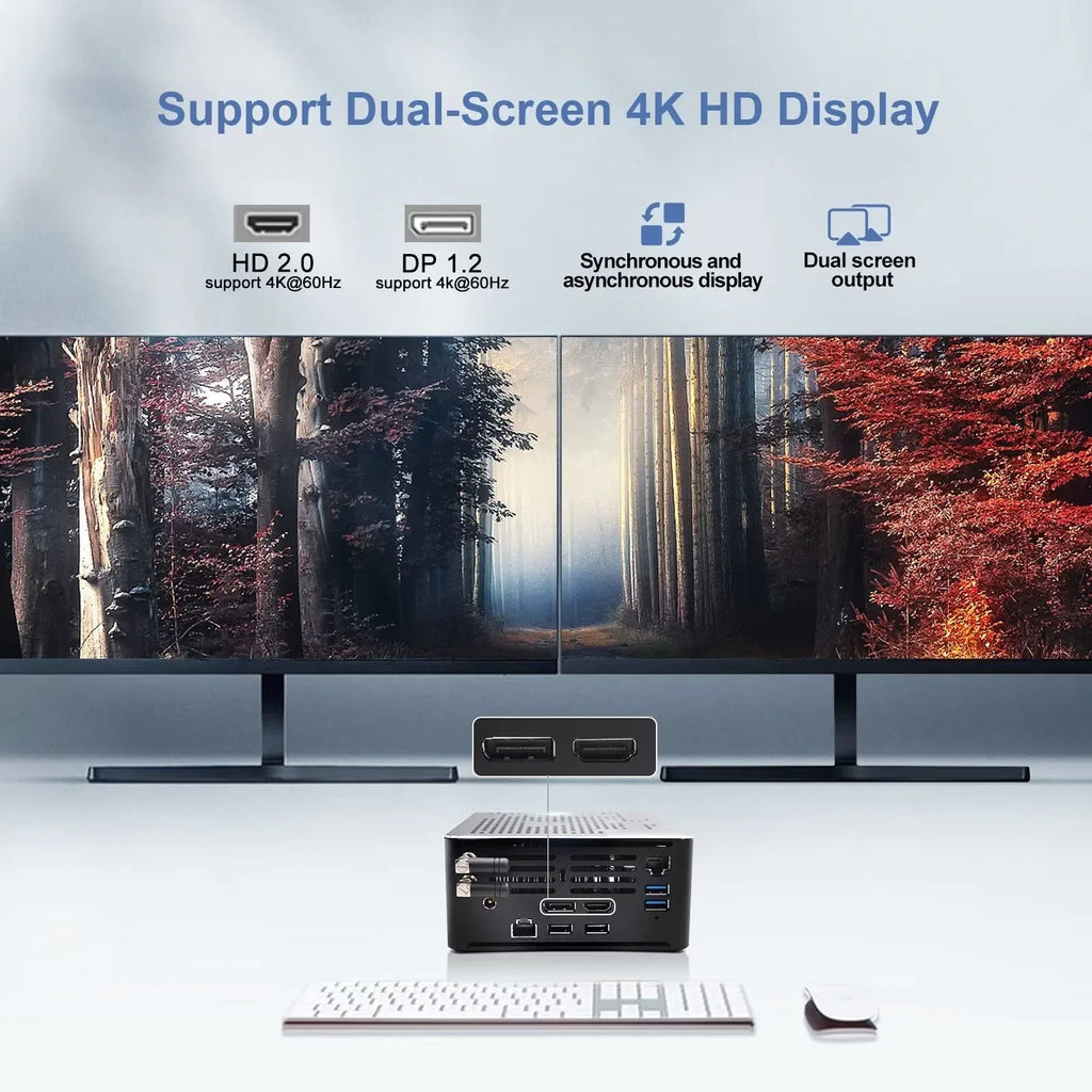 64GB Displays Support Pro VR, 11 mini Dual HD+DP, 4K HD DDR4 Micro Technology, PC 1TB Wireless 4K Power HDD Type-C HDD Mini On / 2TB SSD 9750H Extension, i7 Computer Windows Small Auto Strong RAM