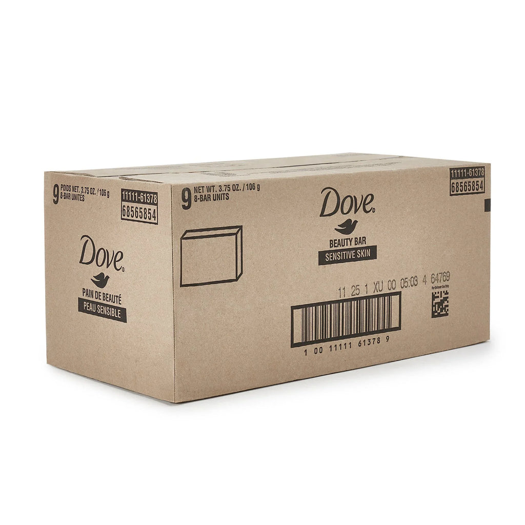 (PK/8) Dove Sensitive Soap Skin