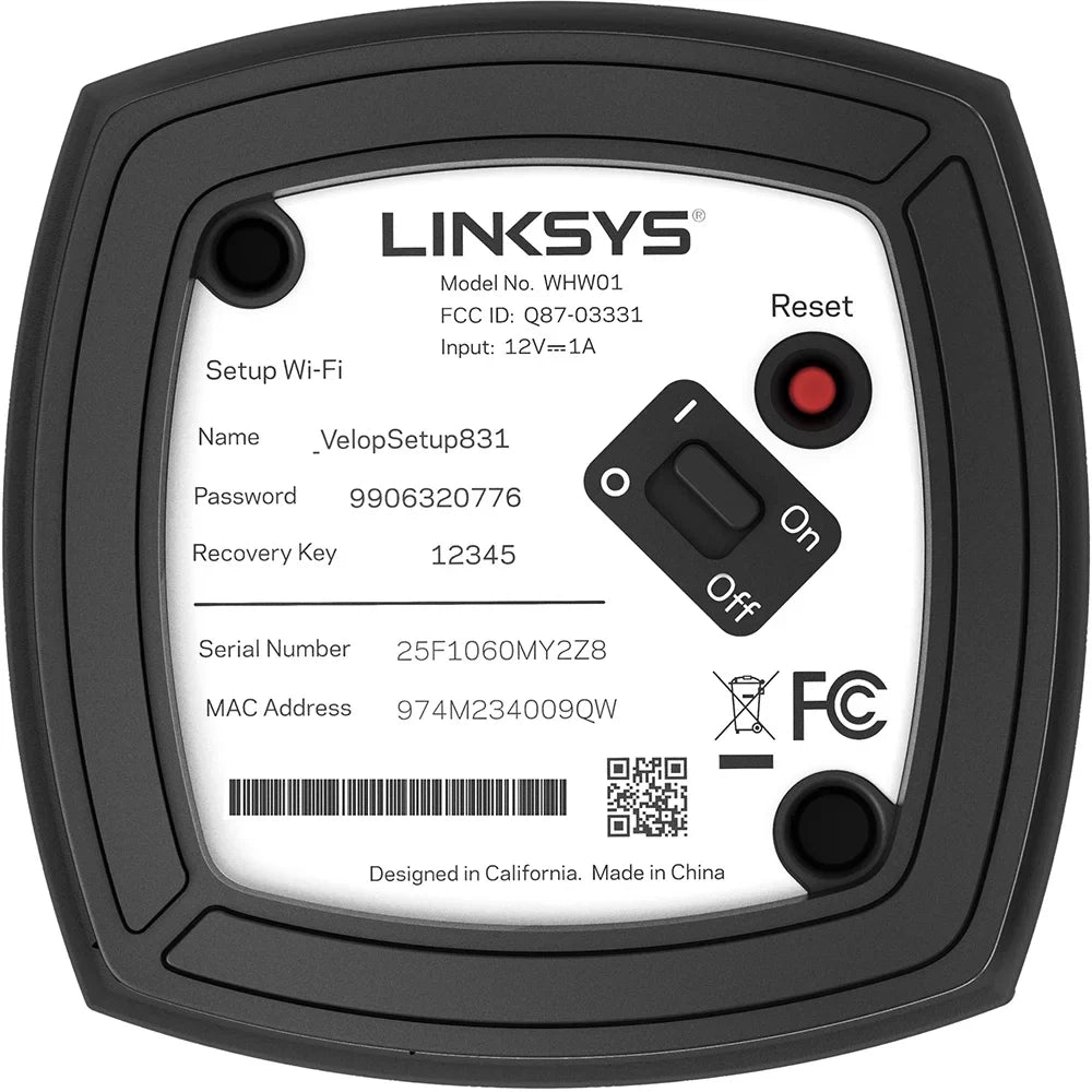1.500 Coverage 1 Sq Expandable Velop Pack Router Wi-Fi Band Linksys Up Mesh Dual to Ft Replacement AC1200 System