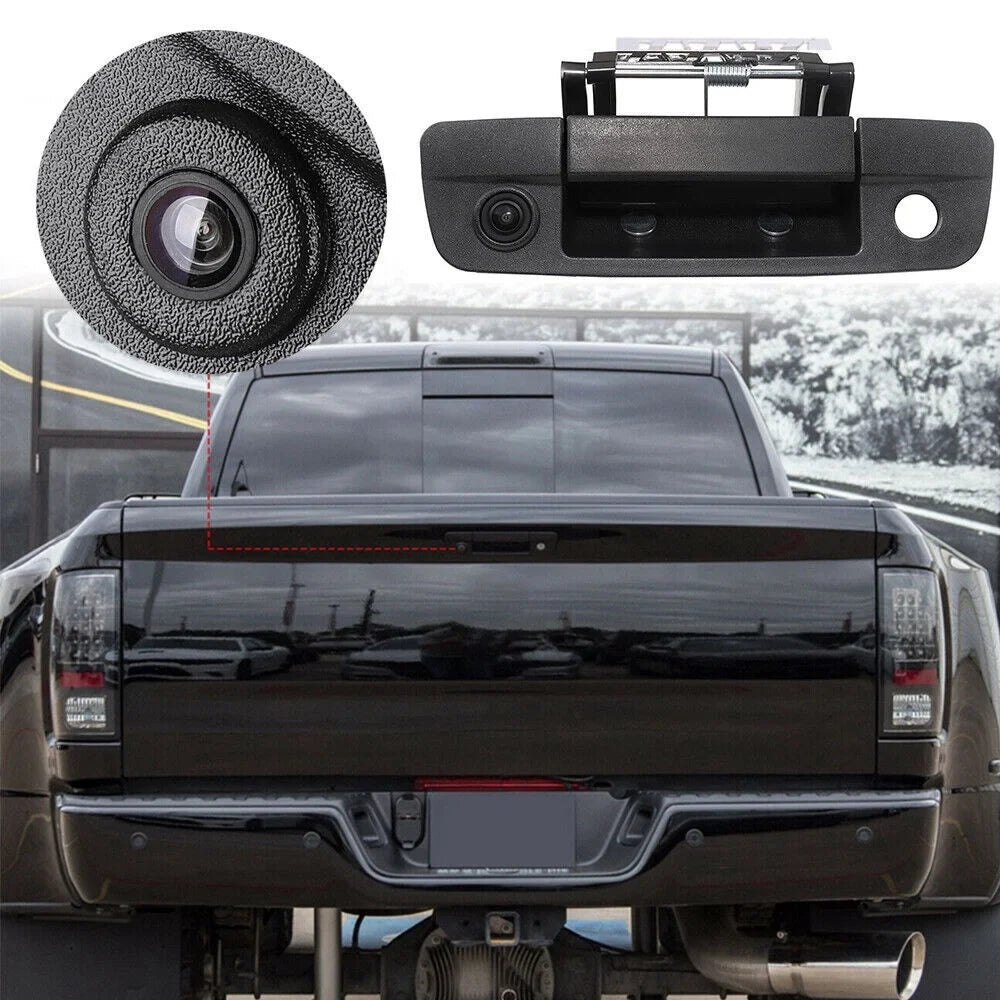 Enhanced 1500/2500/3500 View Vehicle Camera Safety Dodge 2010-2019 for Ram High Rear Quality