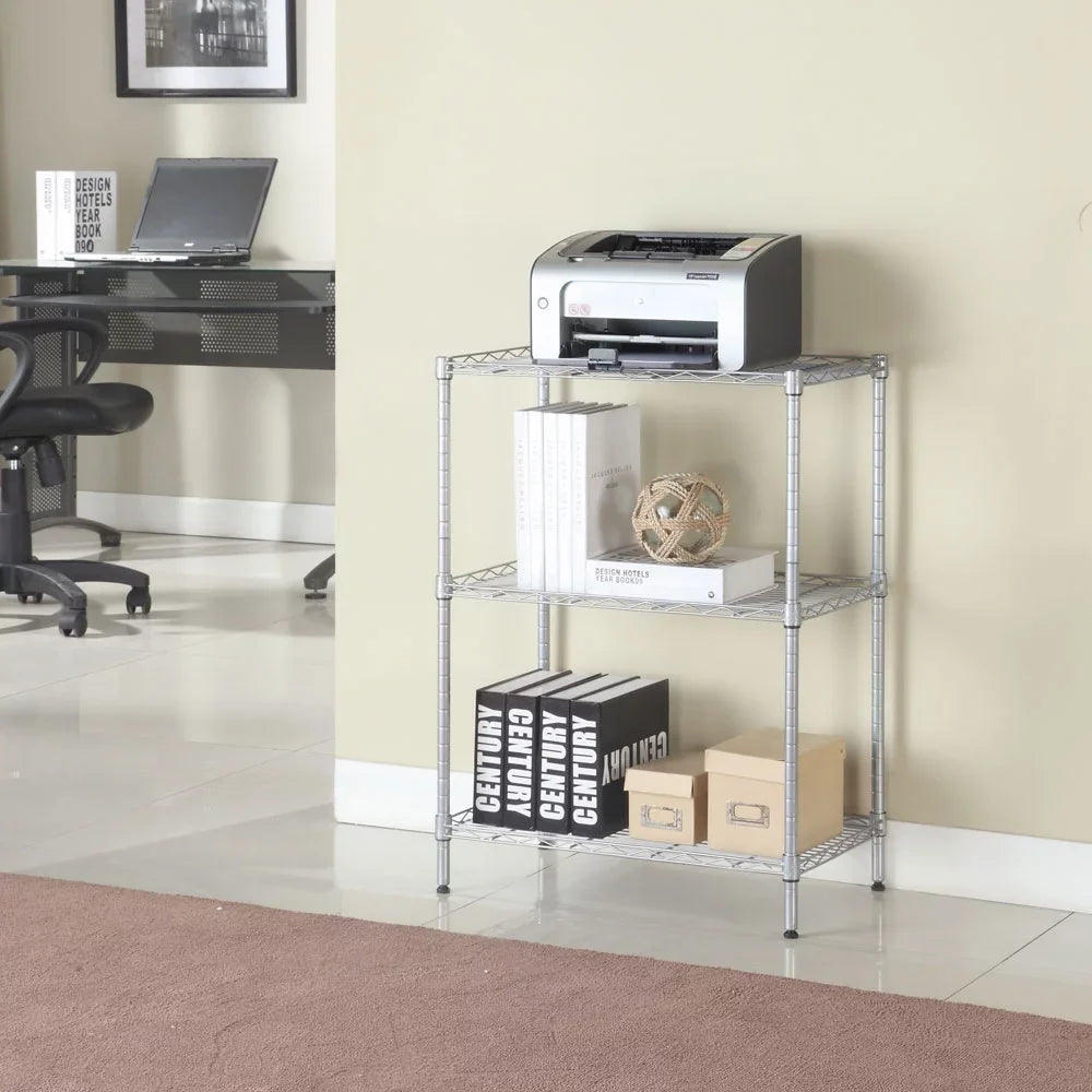 Organizing Steel Duty Ktaxon Multiuse Tier Heavy Shelf 3 Organizer Rack Wire Adjustable