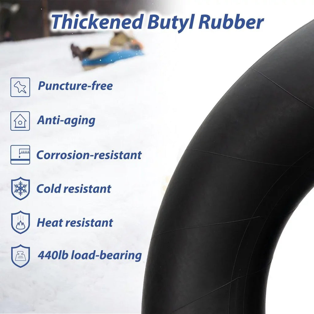 Duty Rubber Sledding, for & Tire Tubes, Large Pool Inner Tubes Snow Heavy Pool Float Inner Snow for Closing 39inch River 2PCS Adults, Rubber Tubes Tubes, Water Tubes Snow