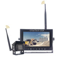 RV 7" Backup Camera 2.4G Trailer Harvester Monitor Digital Wireless Rear View