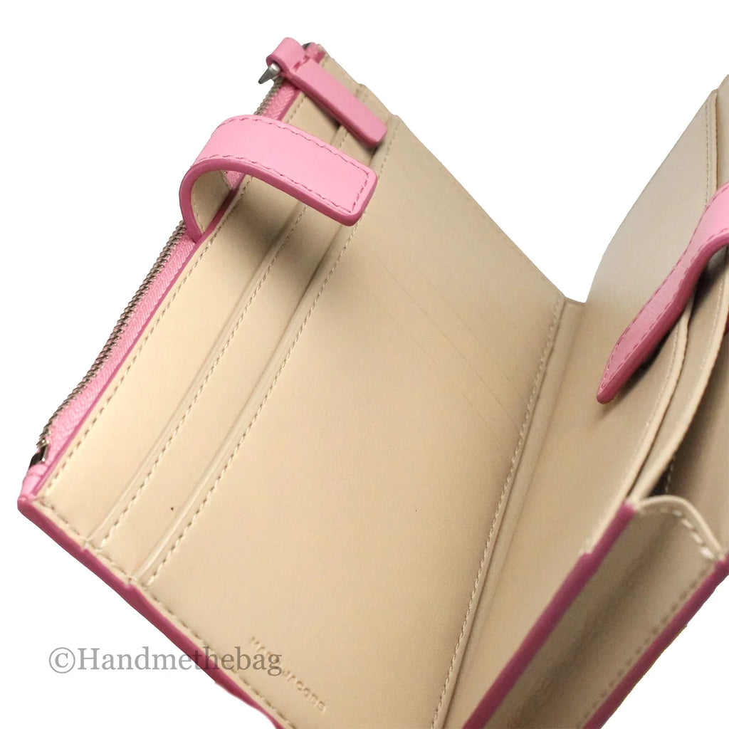 Marc Candy Leather J Phone Pink Jacobs Marc Smooth Wallet Wristlet The