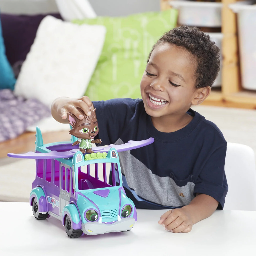 Up Sounds, Lights, Netflix Ages and with and Toy Monster Super GrrBus Bus 3 Music Monsters