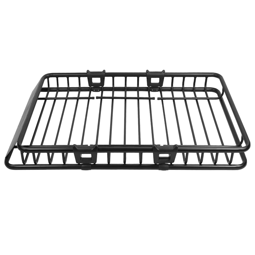 Carrier Heavy 220lbs Basket Strap Black Capacity Hook Cargo with Net Universal 63x39x6.3in, Rack Elastic Top Car Cargo Duty Holder Rack Roof iMounTEK Luggage