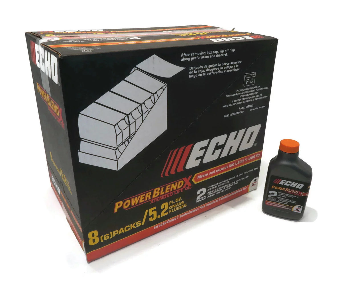 of Engines (Pack Cycle Bottles 5.2 of ECHO Blend New Power OEM Gold 96) Oil for 2 Ounce 2-Stroke