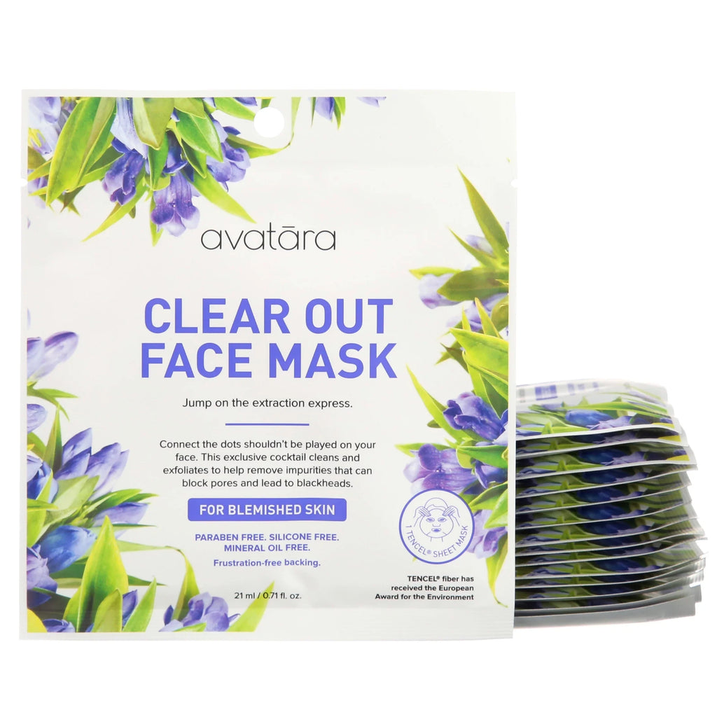 Clear Mask Face Out Pack Multi