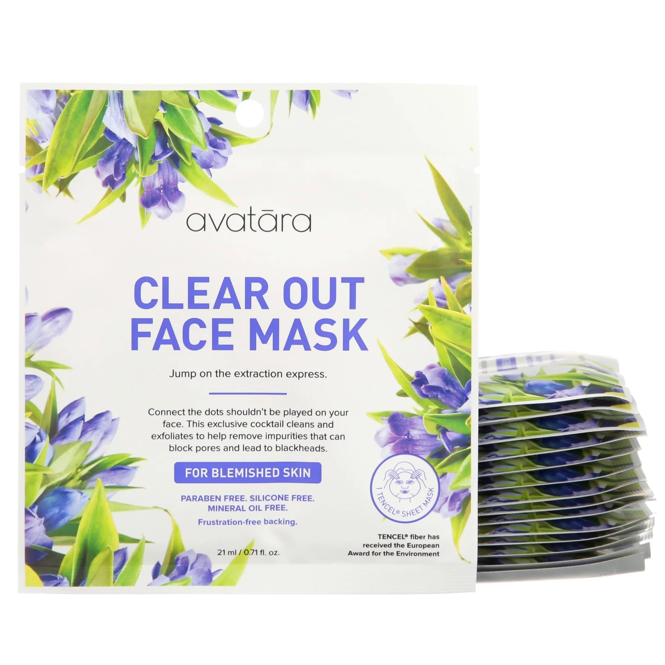 Clear Mask Face Out Pack Multi