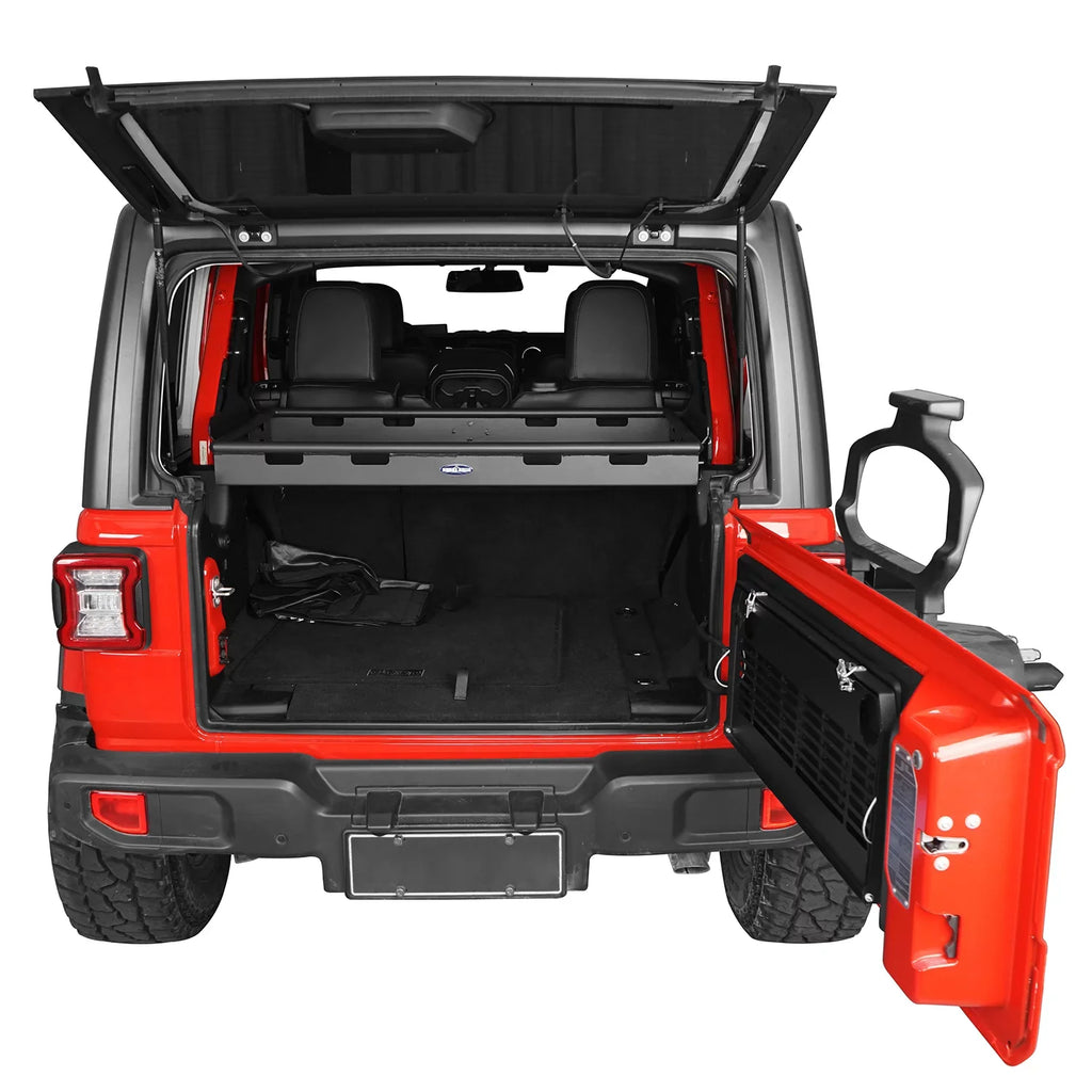 Carrier Steel Top 2018-2023 Wrangler Interior JL fits Cargo Hooke Hard for Jeep Road