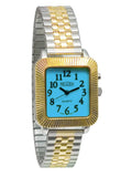with Face Expansion Square Watch Unisex Band Glow-in-the-Dark -