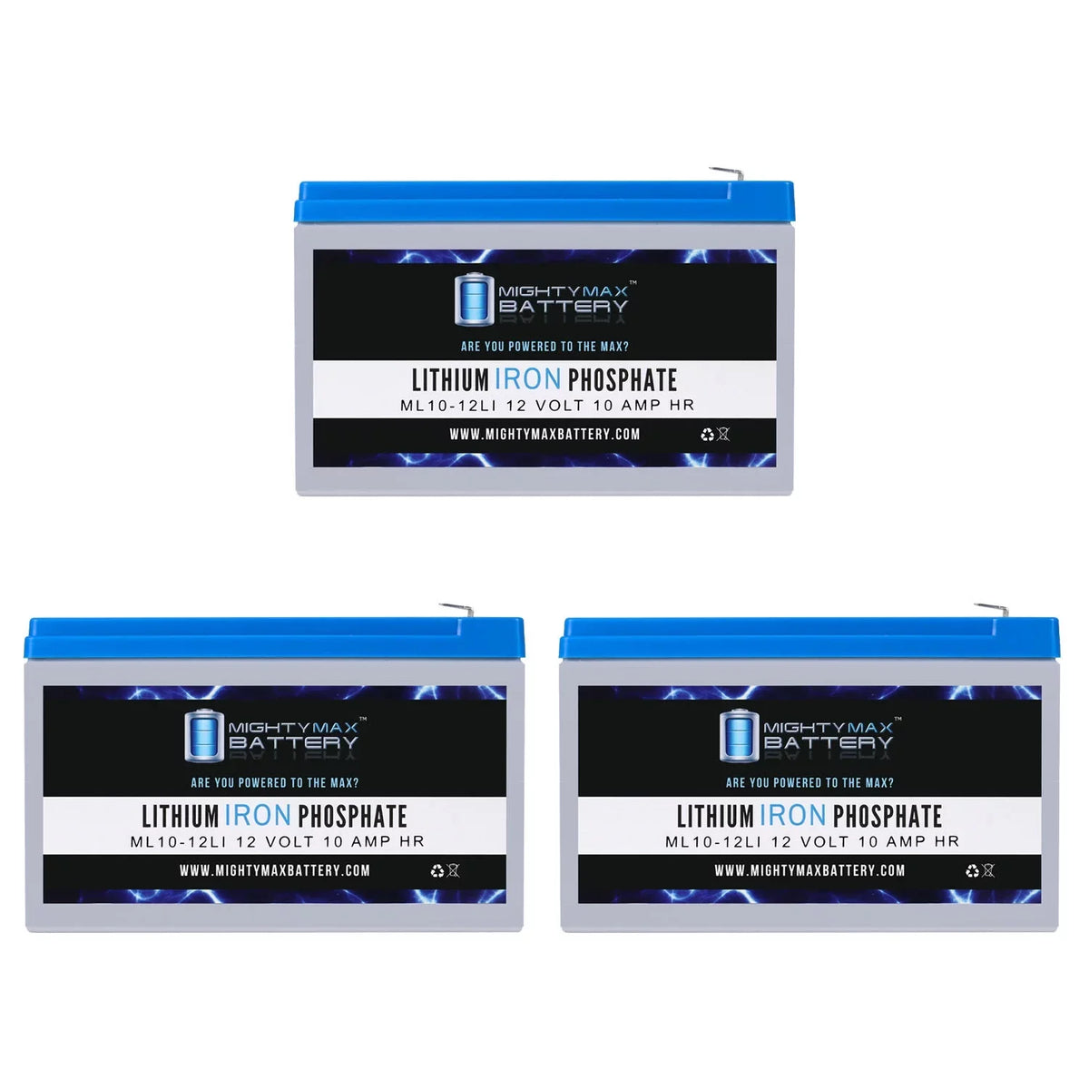 Battery - VX-1Pro Compatible Marcum Lithium 3 10AH 12V Pack with Replacement