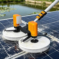Zestaw Do Czyszczenia Paneli Słonecznych – 25,6-Calowy Elektryczny, Podwójna Szczotka, Ręczny Odkurzacz Fotowoltaiczny Do Profesjonalnej Konserwacji F