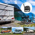 Angle Signal Trailer Truck with Digital View WiFi Yescom Backup Camera Wide Compatible Wireless RV Rear Android for Camper iPhone Waterproof