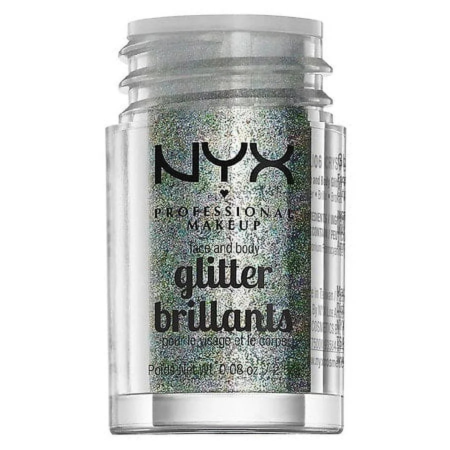 & Makeup oz Glitter, NYX 0.08 2 Professional Crystal of Pack Face Body
