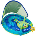 Center, Activity SwimWays Baby Boys, Float /Green Baby Spring for air-filled Float