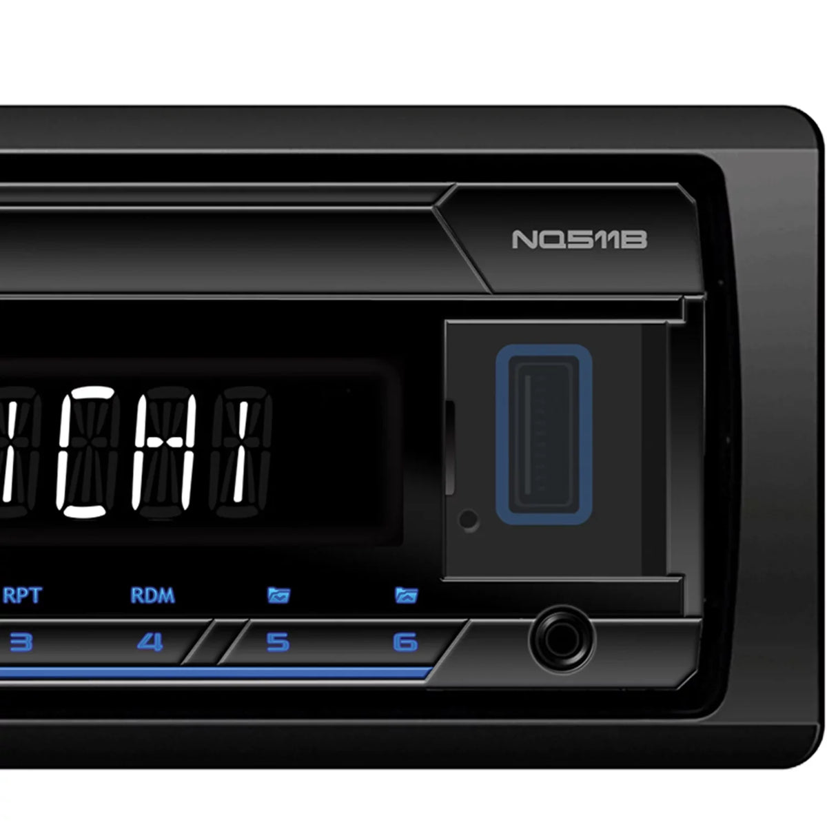 NQ511B Nakamichi Media In-Dash NMNQ511B Single-DIN with Digital Bluetooth Receiver