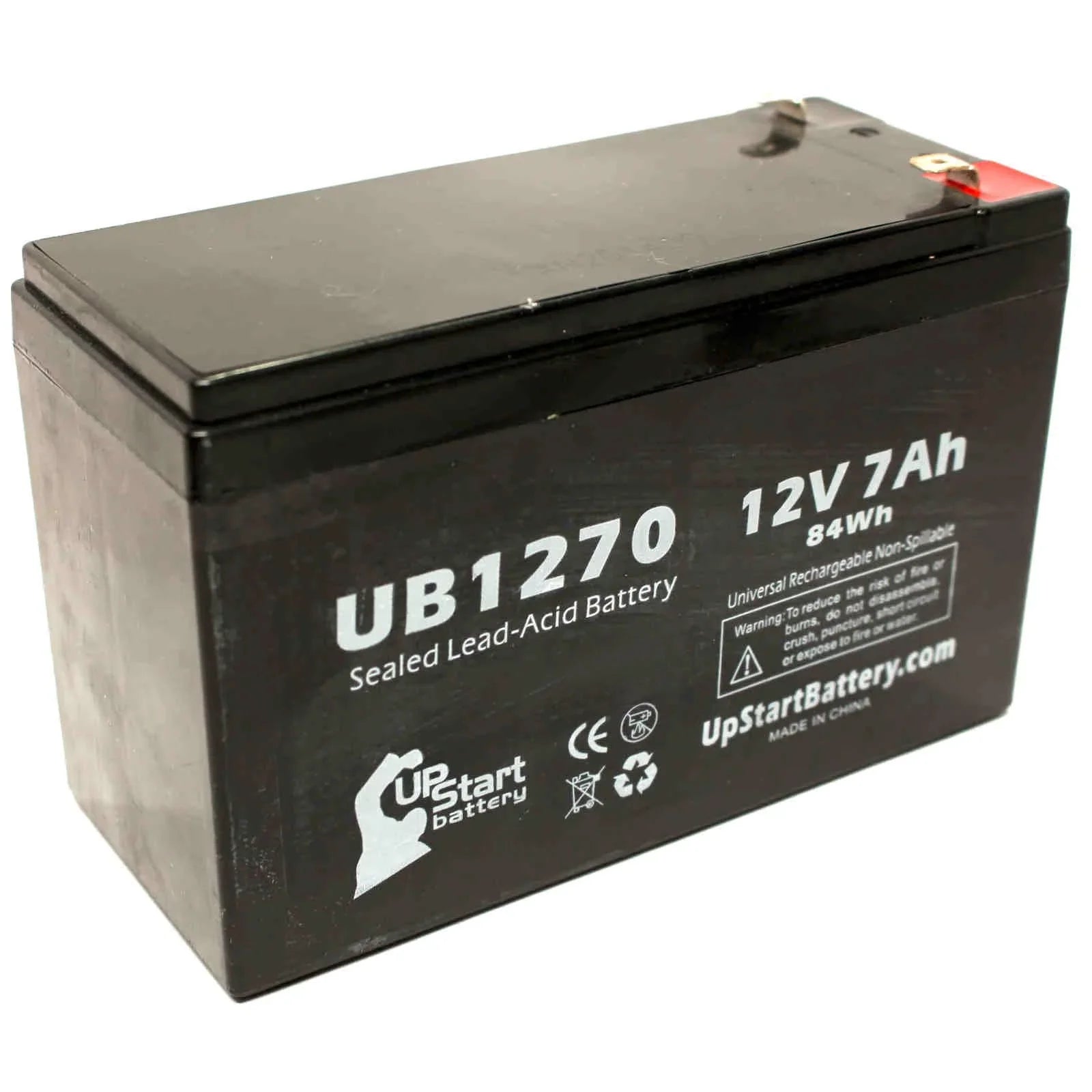 Terminal Replacement F2 UB1270 - Includes Sealed Universal Terminal, Adapters Pack 7Ah, Acid Battery 7000mAh, SMART-UPS to APC SLA) F1 Battery 2x Compatible AGM, 4 SUM1500RMXL2U (12V, - 1500 - F1 Lead
