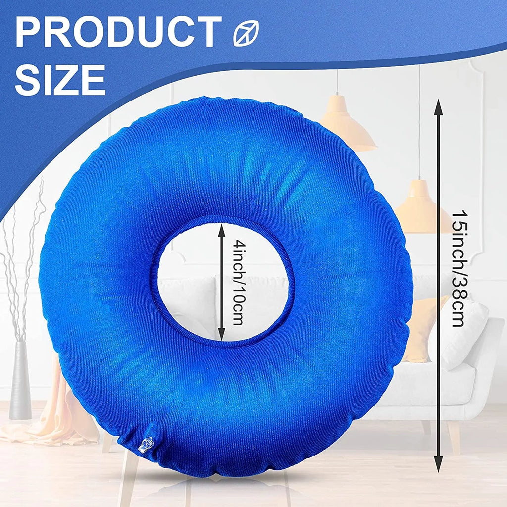 blow-up movable Car, for Cushion Ring Cushion 2 Red) Cushion Colors Pillow Cushion Office blow-up 15 Wheelchair Round Donut Seat blow-up 2 Home Pieces Inch Chair (, Donut Zonon