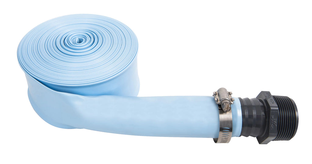 ft Discharge - 200 long Backwash Swimming 2" Pool Hose