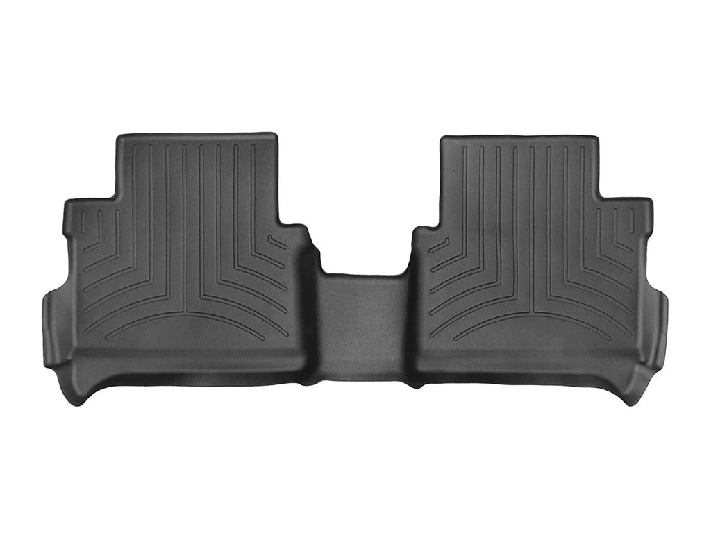 FloorLiners with Black Connect Ford - Transit 2nd Row, Fit Custom WeatherTech compatible 2017-2017