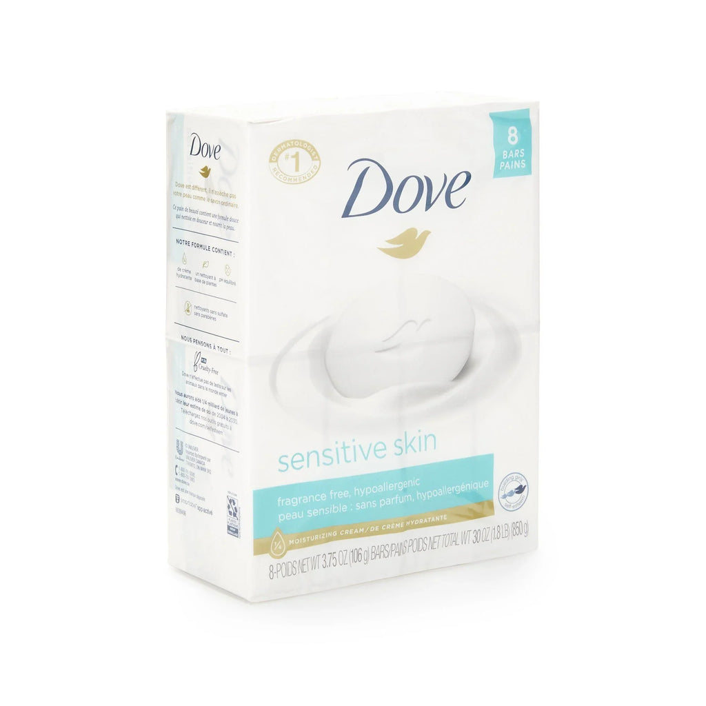 (PK/8) Dove Sensitive Soap Skin