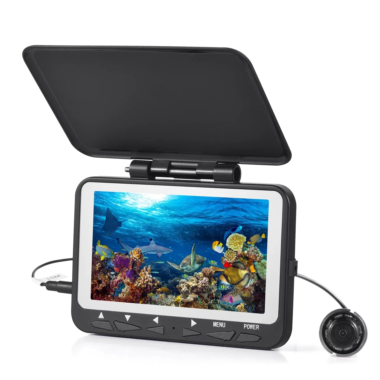 1200TVL Camera LCD LED for Fish Ice Lixada Finder IR 8PCS Boat Vision Night Fishing Underwater 15M/30M Fishing