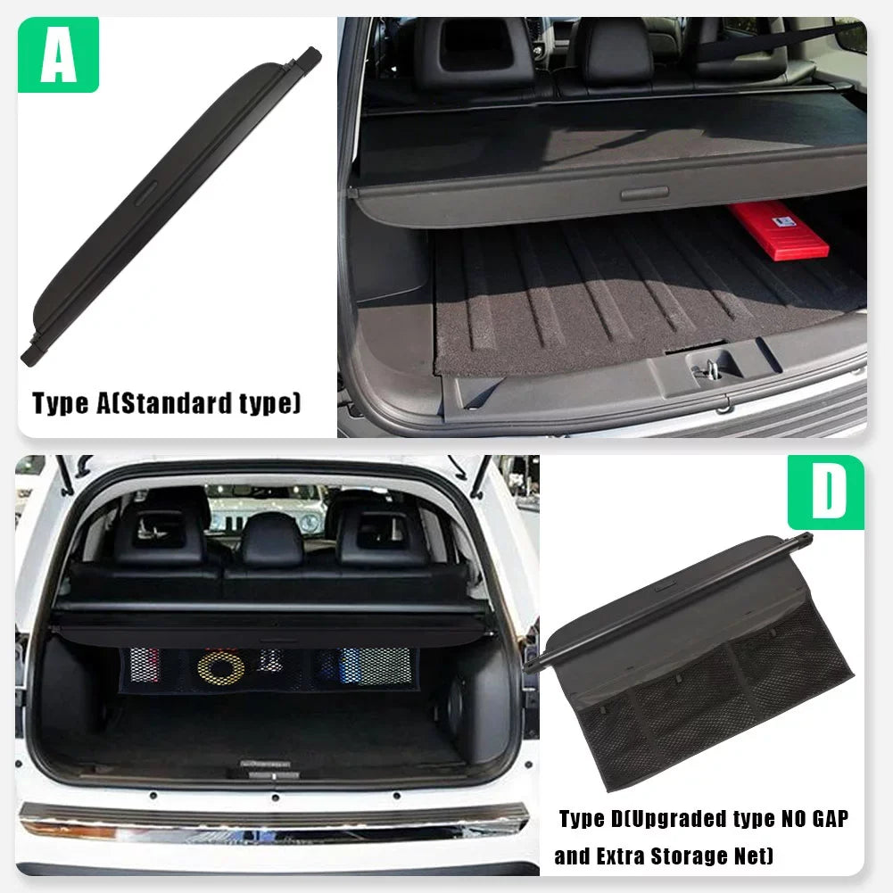 Jeep for Patriot 2016 2009 Accessory Trunk Rear Fit Compass Retractable 2013 Cargo 2014 SUV Cover Black 2015 2012 2011 Cover Jeep 2007-2016 Security 2008 2010 Compass Patriot 2007 Shade