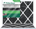 with oxygen Furnace MERV Activated HVAC Pleated Filterbuy (2-Pack) Carbon Filters AC Odor 22x24x1 Eliminator 8