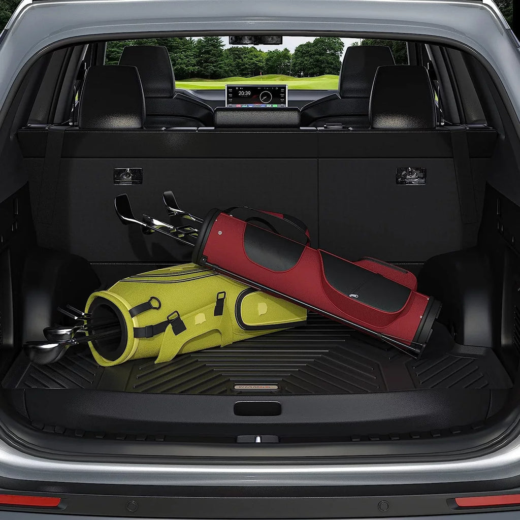 TPE Floor 3D Black RAV4 Trunk for Rubber Rear Toyota 2019-2023 Liner Mats All Cargo Season Ledkingdomus