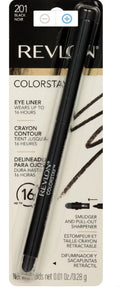 Eyeliner of 0.01 [201], 6) Revlon (Pack oz ColorStay Pencil, Black