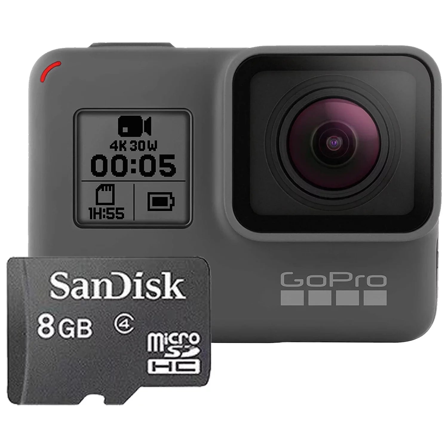 HD Camcorder Waterproof Action Black Restored 4K Camera Sports HERO5 (Refurbished) Digital GoPro