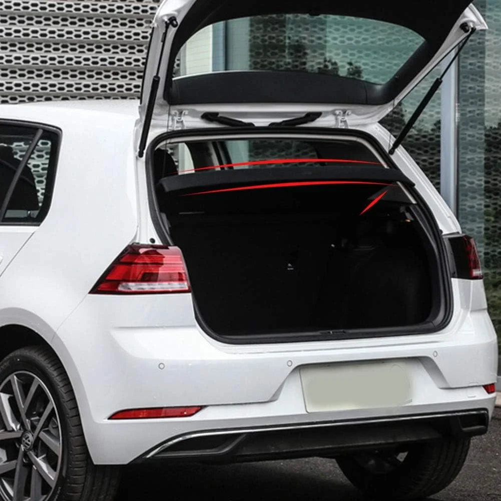 GTI 7 Volkswagen Rear 2019 Black GTI Fit Non-retractable Accessory, Cargo Cover Trunk 2015 VW 2016 Privacy Golf 7 Luggage 2018 Hatchback GOLF Shade 2017 2015-2019 for