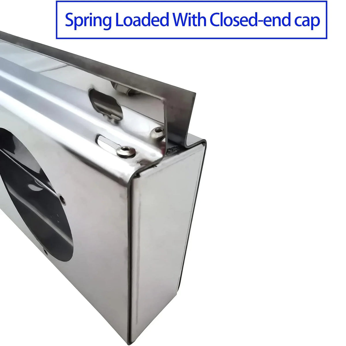 Stainless Straight Length 2.5" Spacing Semi Holder Flap Steel Hanger Set fit Mudflap Trucks Mud Bolt POWERWORKS for Loaded Bracket Spring 30"
