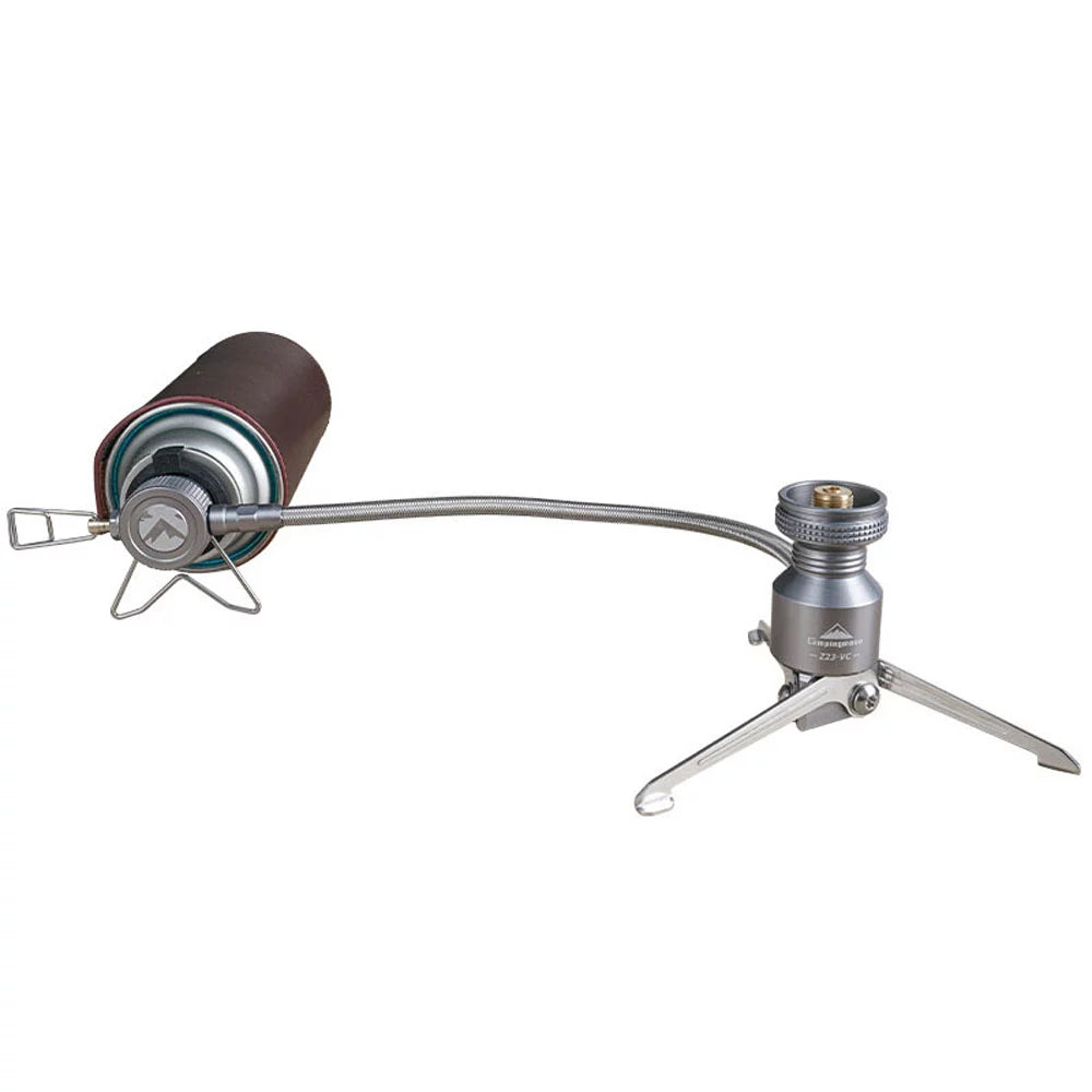Tripod for Adapter Butanes Camping transportable Connector, CAMPINGMOON Canister Camping Equipment Cooking Stove