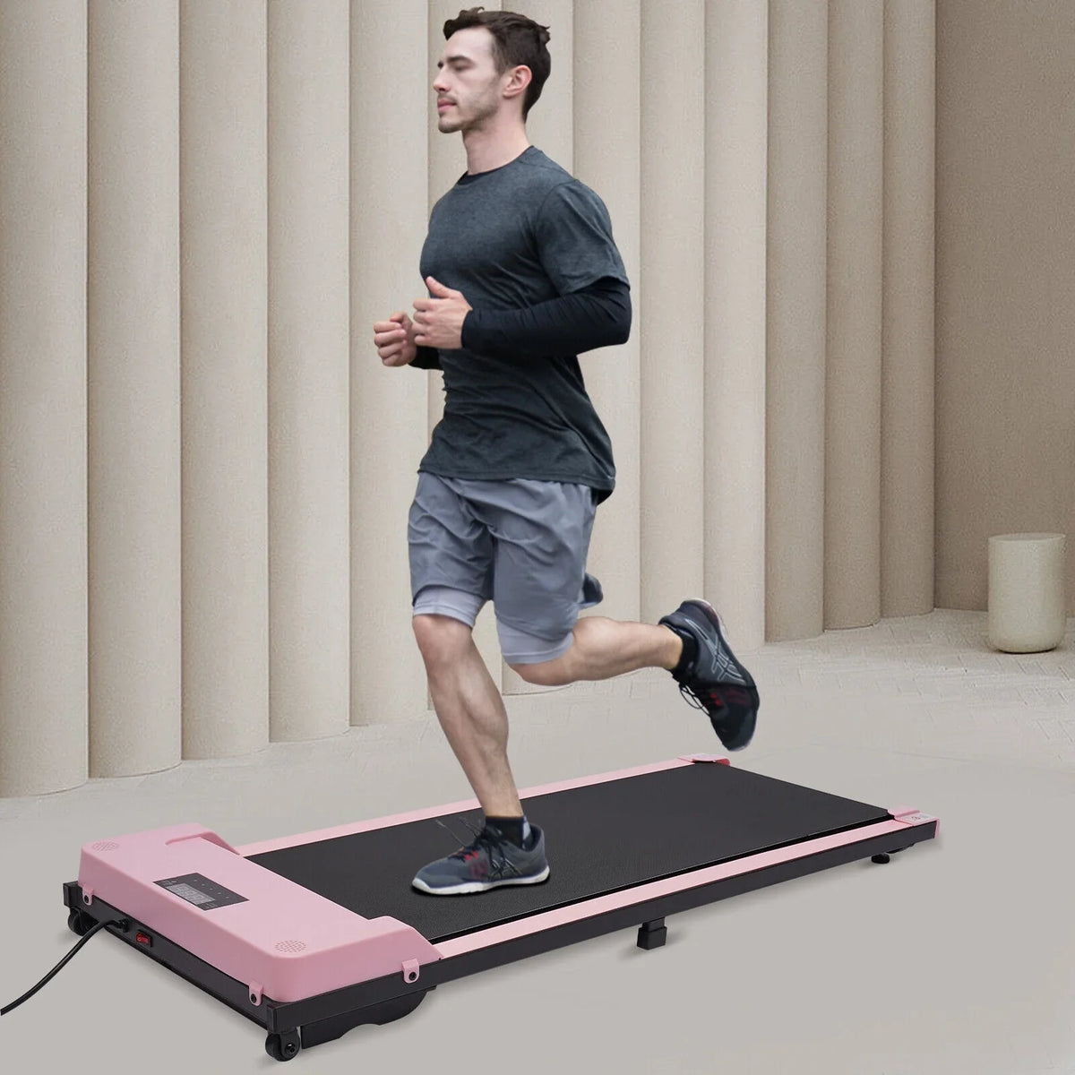 Home/Office for movable Jogging Treadmill Running Under Desk Desk Treadmill Modern