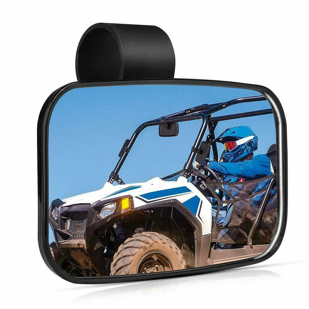1000 with Clamp Center RZR 900 1.75"-2" View Mirrors Rear Polaris UTV Mirrors Compatible Set X3 Bar Can-Am